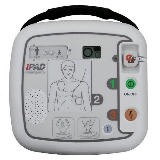 CU Medical I-PAD SP1 félautomata defibrillátor duál elektródával