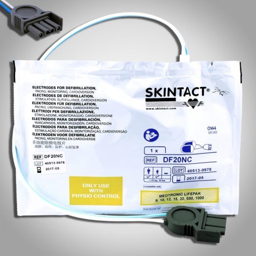Skintact defibrillátor elektróda (előre csatlakoztatható)