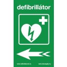 Iskolai csomag: DefiSign LIFE automata defibrillátor 10 év garancia + gyermek elektróda és AED tároló