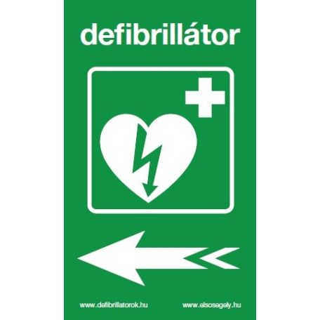 Iskolai csomag: DefiSign LIFE automata defibrillátor 10 év garancia + gyermek elektróda és AED tároló