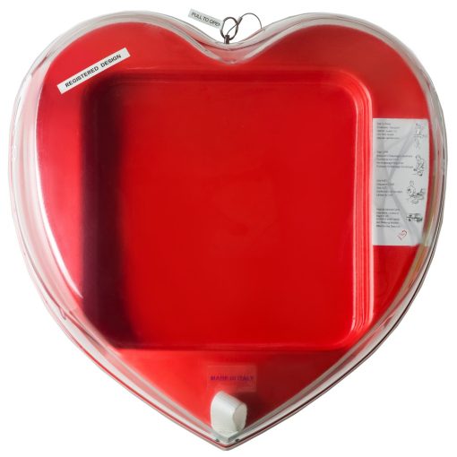 Univerzális szív alakú defibrillátor tároló (kiállítási darab!)