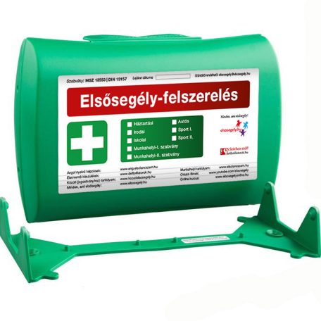 Ipari csomag: Zoll AED Plus félautomata defibrillátor riasztós por és vízálló AED tárolóval