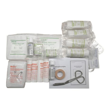 50 főig - Falra szerelhető elsősegély-felszerelés - II. kategória