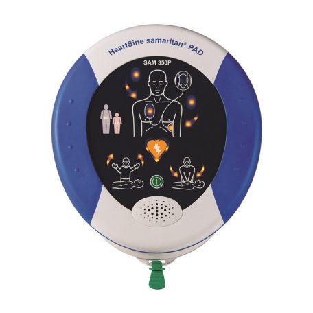 Irodai csomag: HeartSine Samaritan PAD 350P Riasztós AED tárolóval