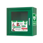 Irodai csomag: Zoll AED Plus félautomata defibrillátor riasztós AED tárolóval