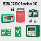 SPORT PLUS csomag: BEXEN Reanibex 100 automata defibrillátor duál elektródával 