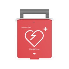   OFFICE PLUS csomag: BEXEN Reanibex 100 félautomata defibrillátor duál elektródával 