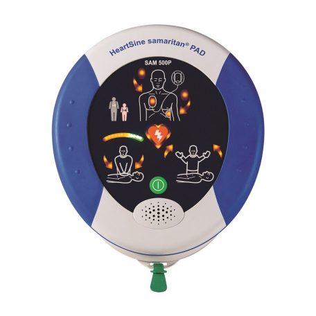 SPORT (gyermek) csomag: HeartSine Samaritan PAD 500P Riasztós AED tárolóval