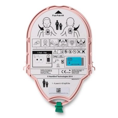 SPORT (gyermek) csomag: HeartSine Samaritan PAD 500P Riasztós AED tárolóval
