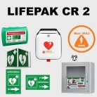 LIFEPAK CR2 automata defibrillátor office csomagban