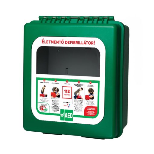 Arky 100 %-ig por és viz álló AED szekrény.  (nem fűtött)