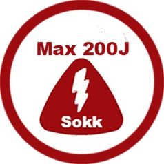 Maximális energialeadás 200J