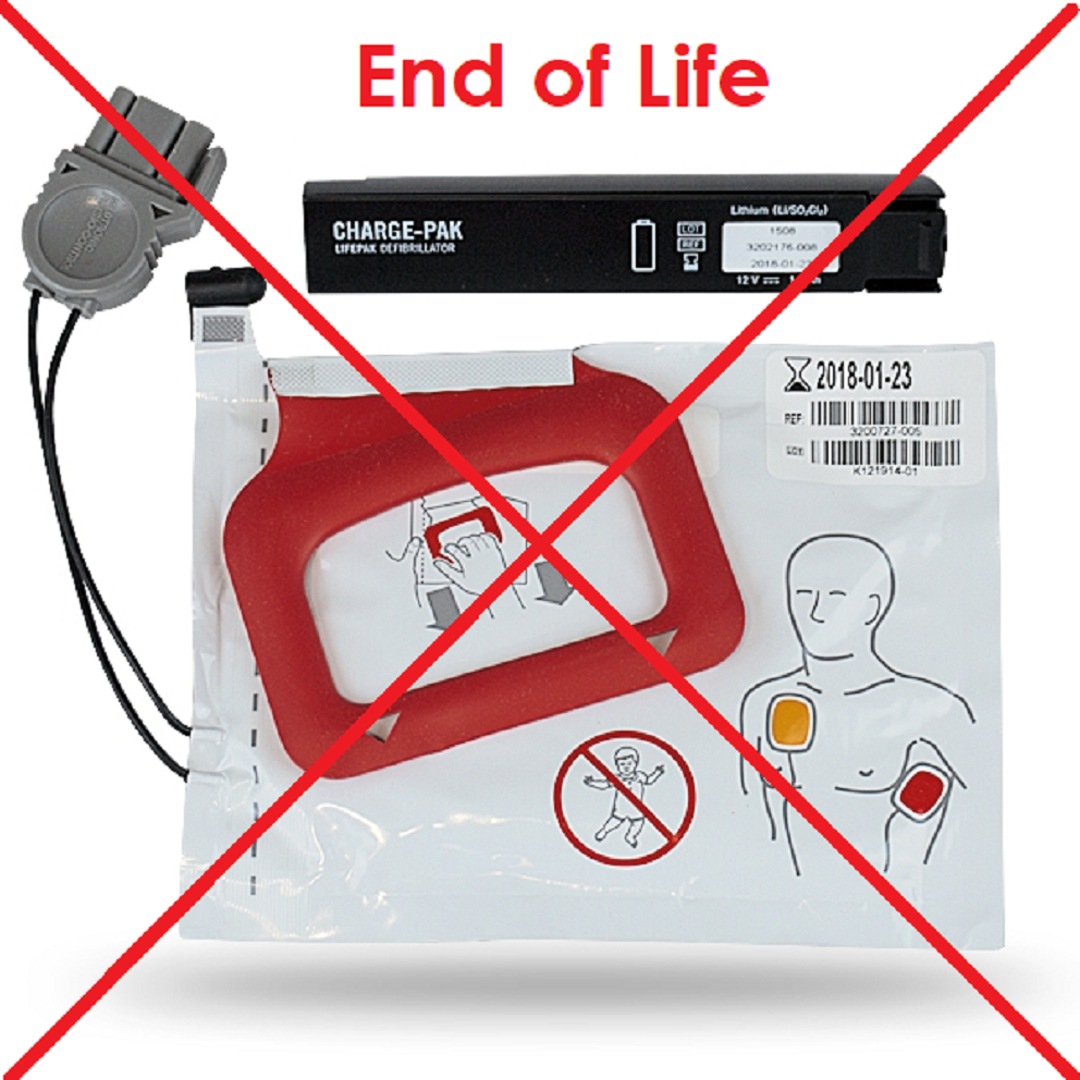 Fontos piaci változás: megszűnik a CHARGE-PAK egység (LIFEPAK CR Plus)